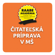 KURIKULUM a DIGITALIZÁCIA – ČITATEĽSKÁ PRÍPRAVA V MŠ